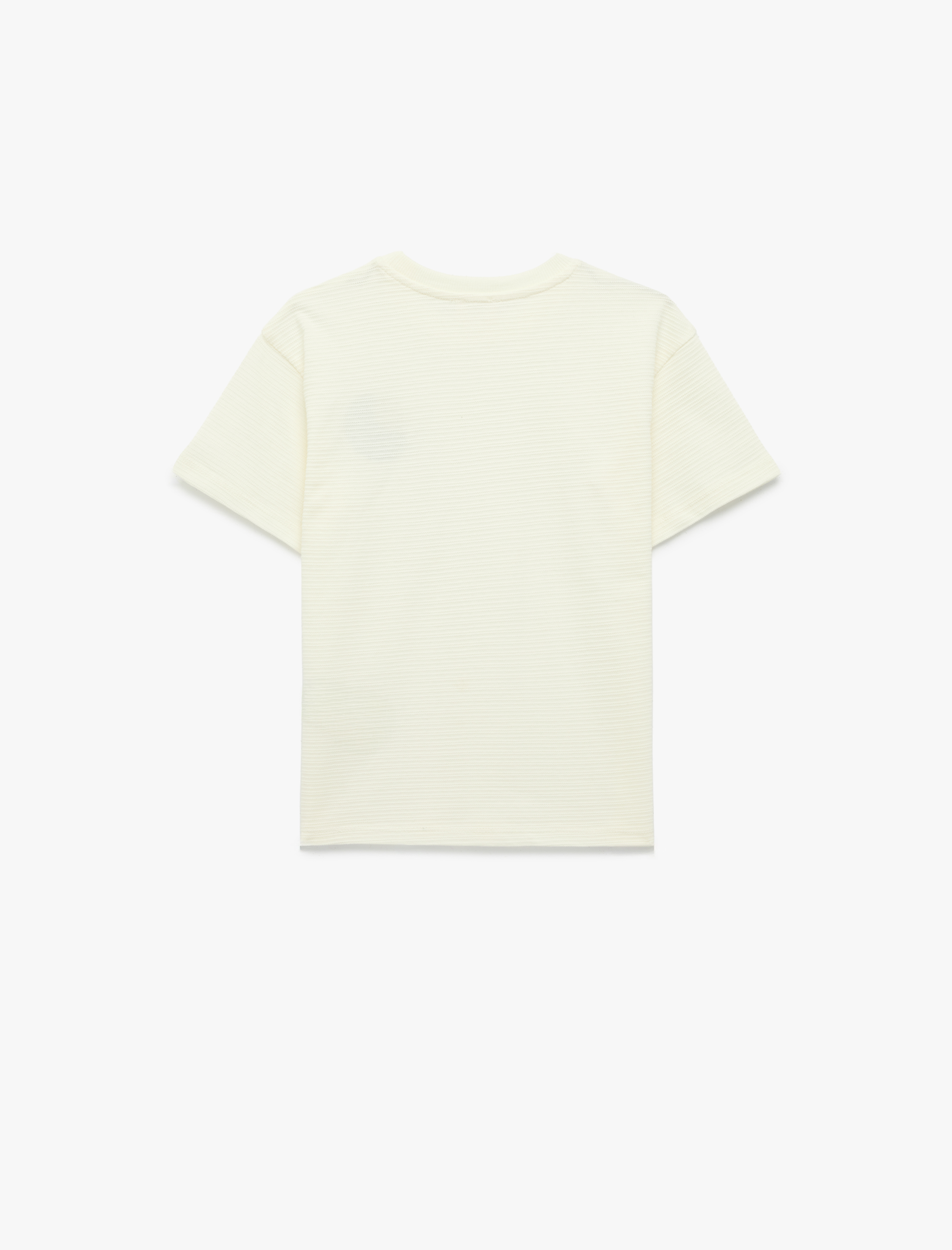  Erkek Çocuk Kısa Kollu Bisiklet Yaka Pamuklu Baskılı Tişört