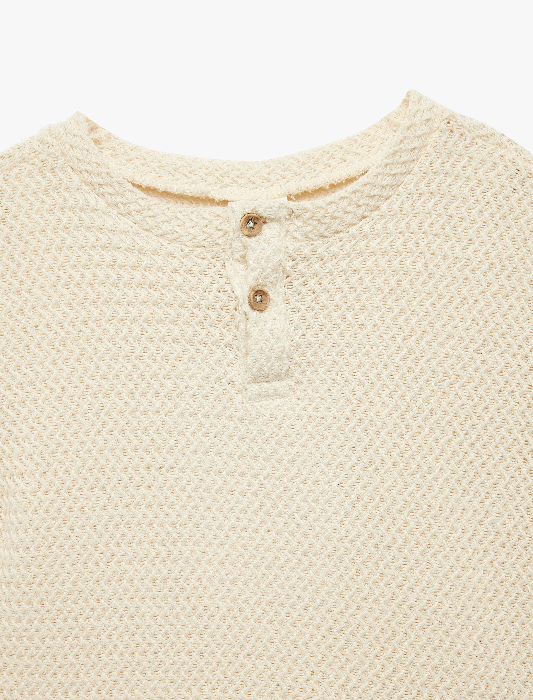  Erkek Bebek Düğmeli Kısa Kollu Dokulu Bisiklet Yaka Pamuklu Oversize Tişört