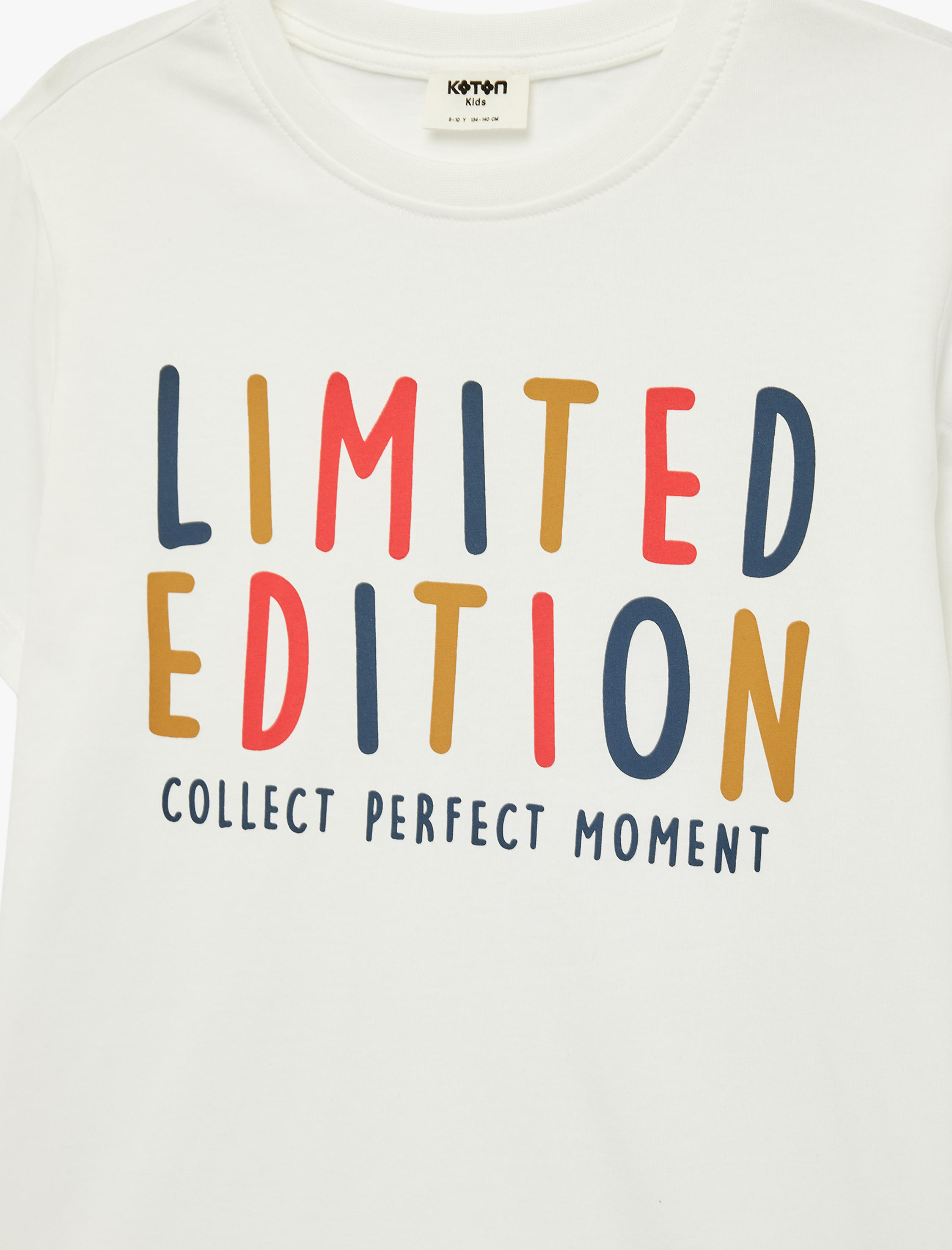  Erkek Çocuk Pamuklu Baskılı Kısa Kollu Bisiklet Yaka Tişört