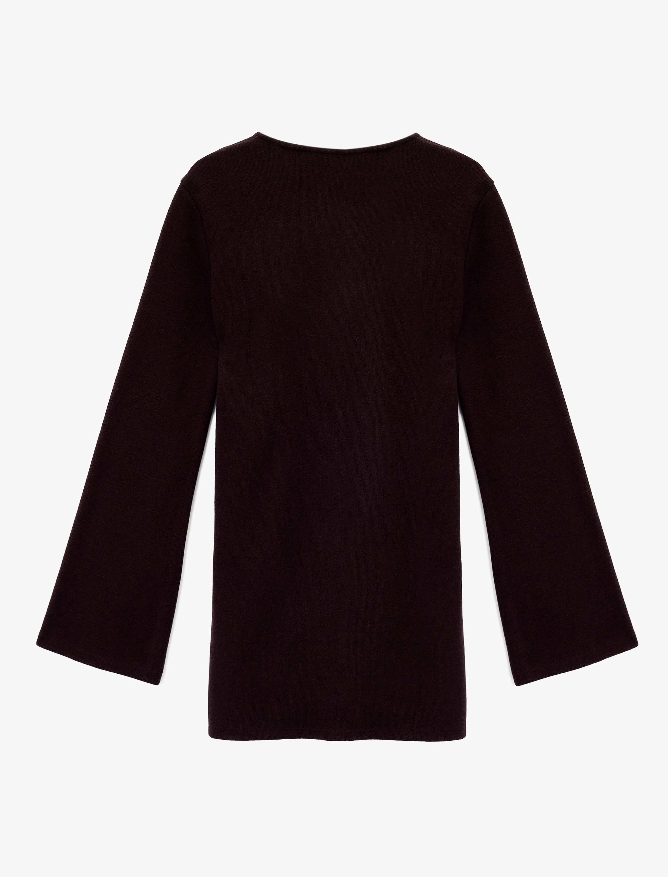   Koton X Melis Ağazat - Uzun Geniş Kollu Beli Bağcıklı Düğme Detaylı Uzun Kruvaze Hırka