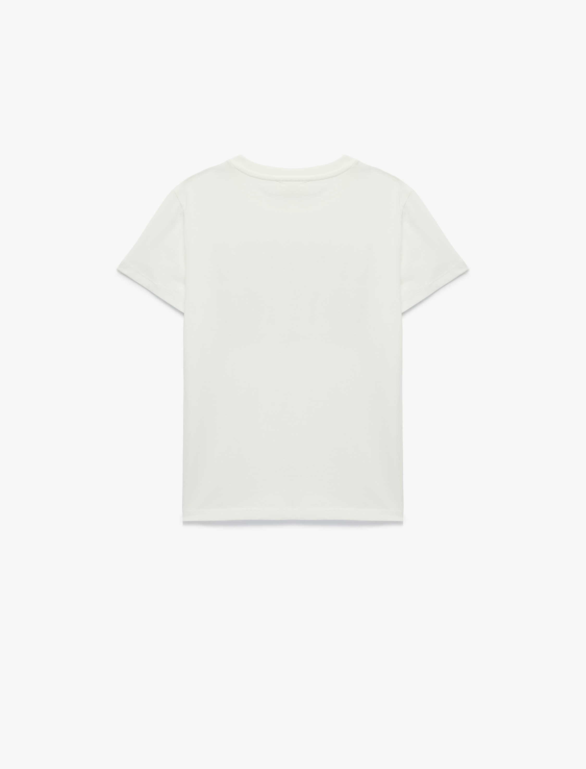  Erkek Çocuk Pamuklu Baskılı Kısa Kollu Bisiklet Yaka Tişört