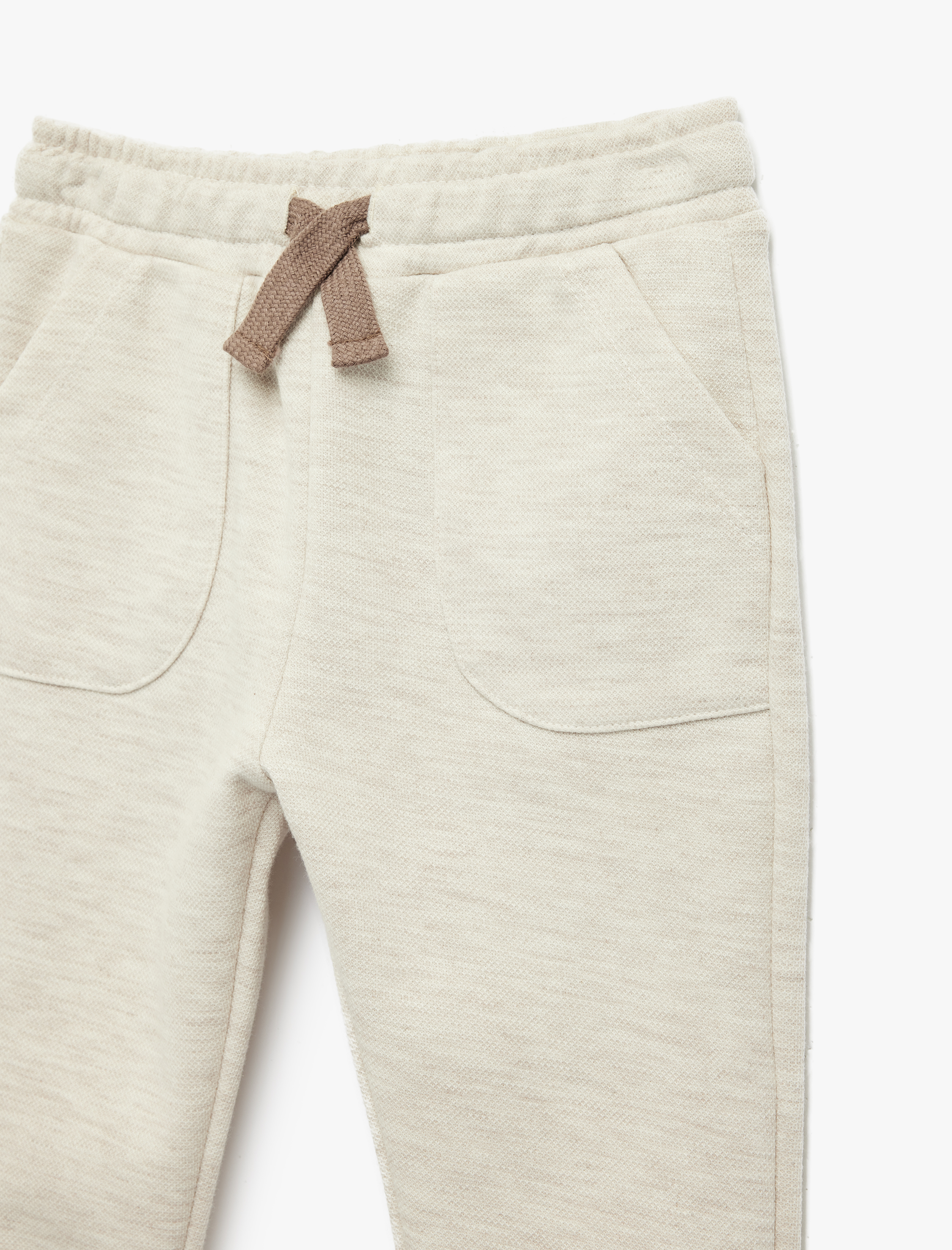  Erkek Bebek Lastikli Paça Beli Bağcıklı Cepli Jogger Eşofman Altı