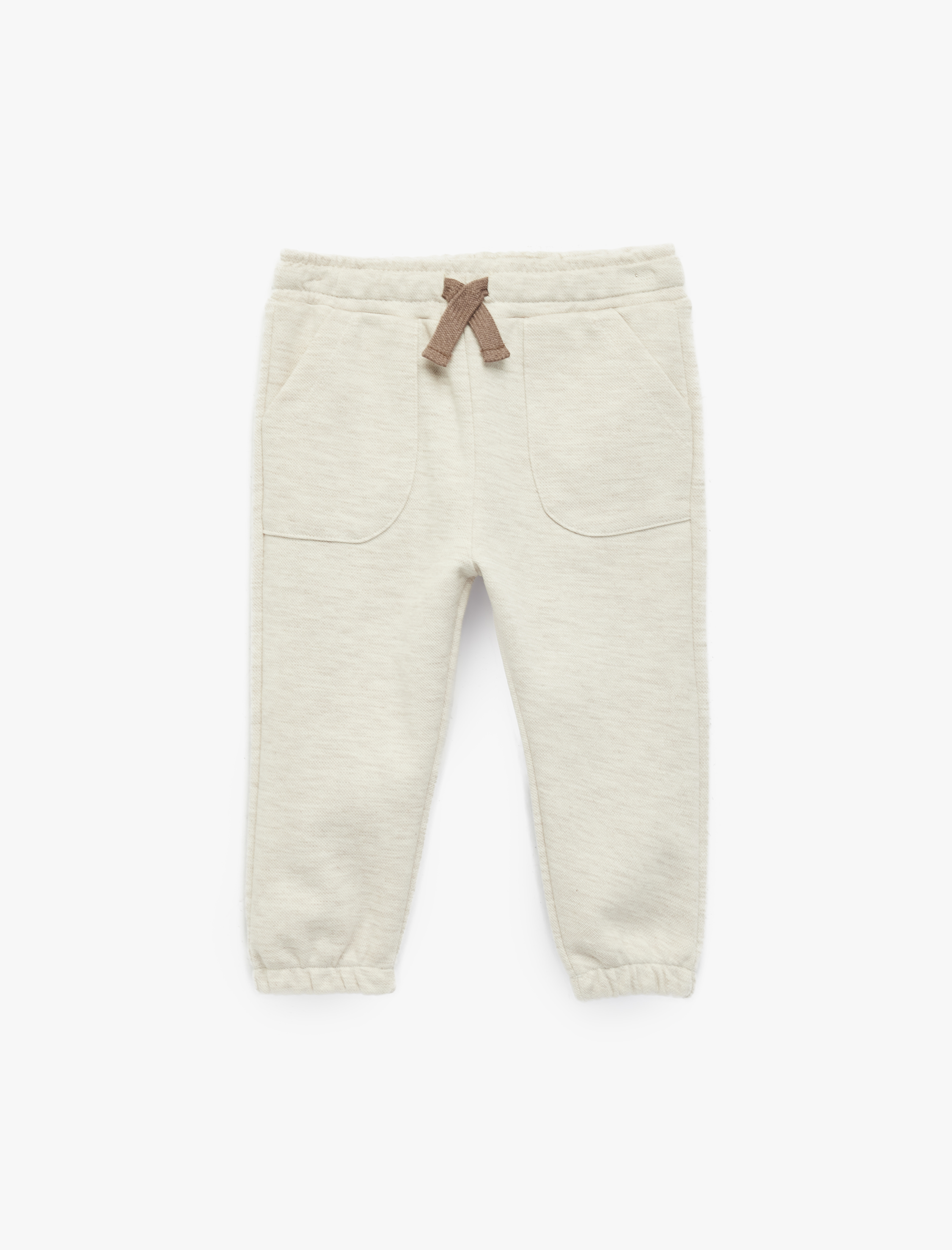  Erkek Bebek Lastikli Paça Beli Bağcıklı Cepli Jogger Eşofman Altı