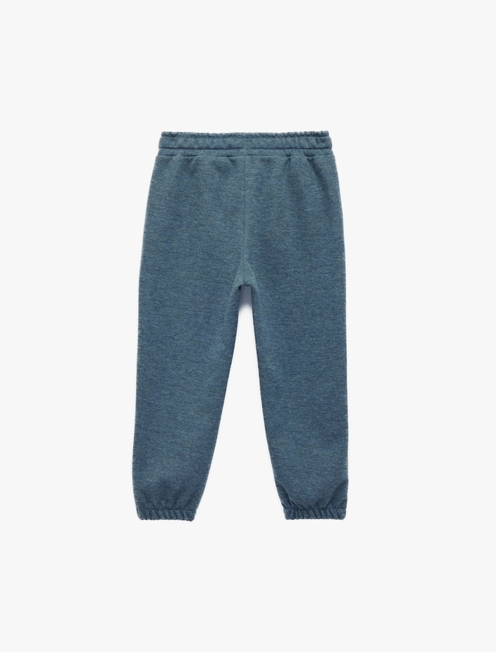 Erkek Bebek Lastikli Paça Beli Bağcıklı Cepli Jogger Eşofman Altı