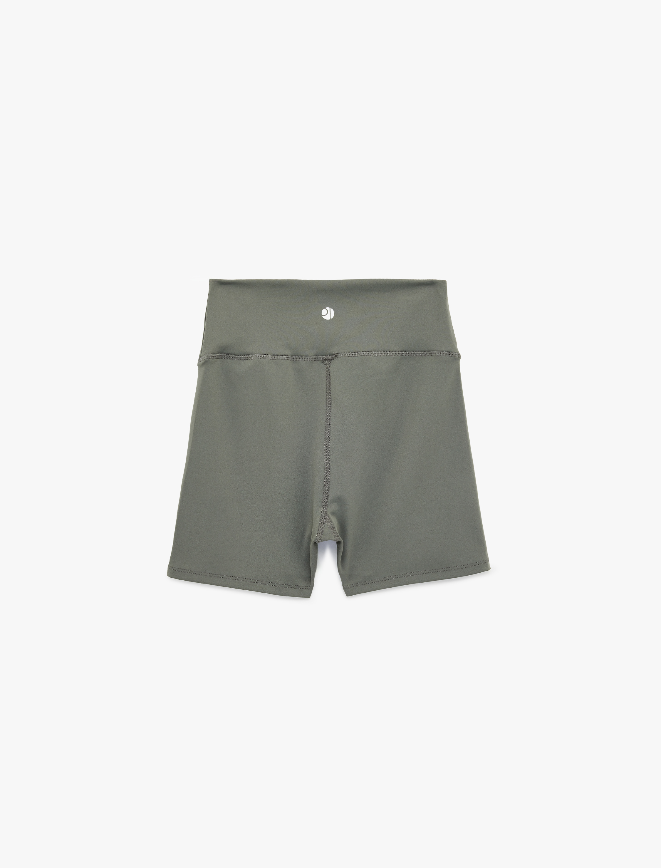   Yüksek Bel Slim Fit Biker Spor Tayt