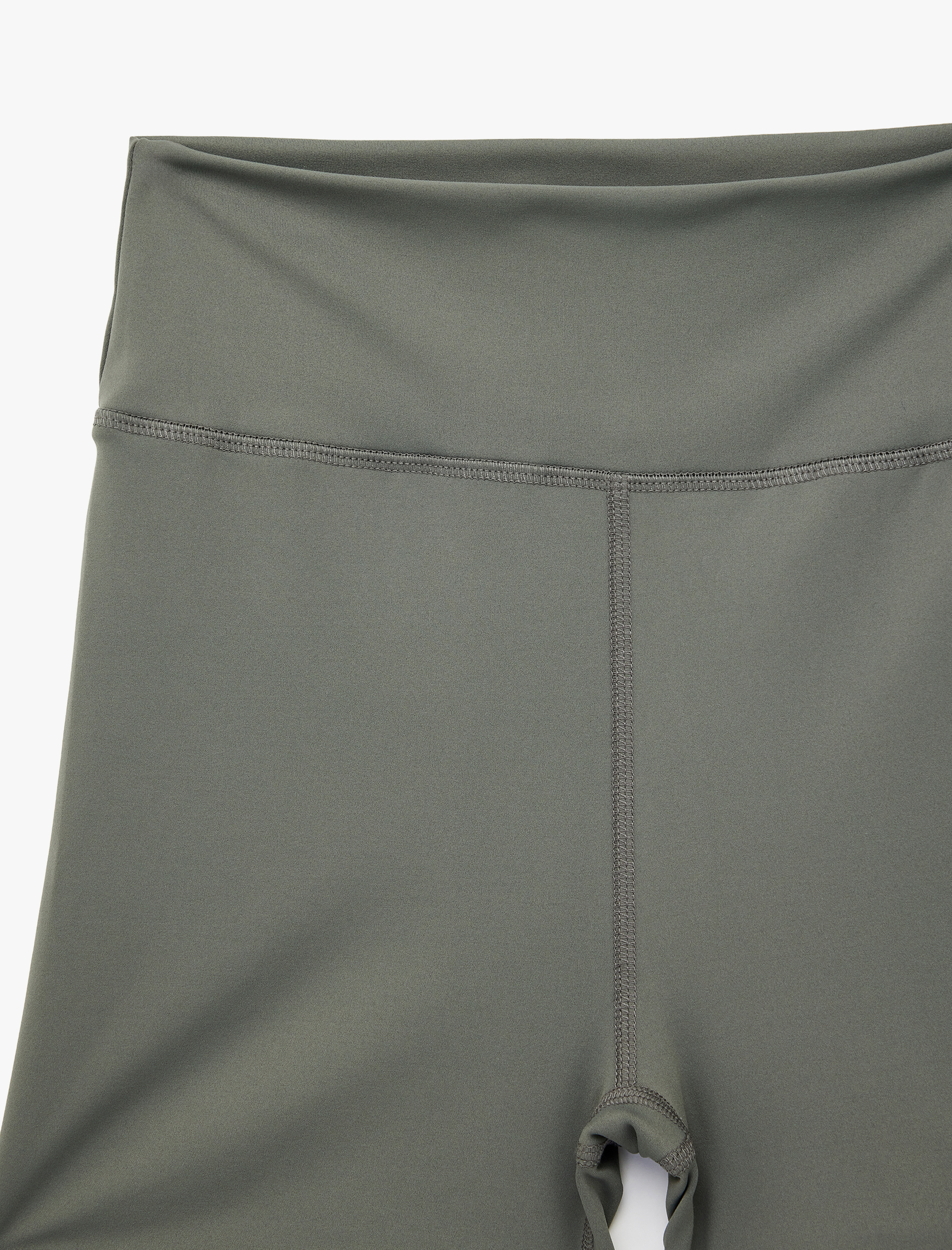   Yüksek Bel Slim Fit Biker Spor Tayt