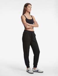 Yüksek Bel Bağcıklı Rahat Kalıp Cepli Spor Jogger Eşofman Altı