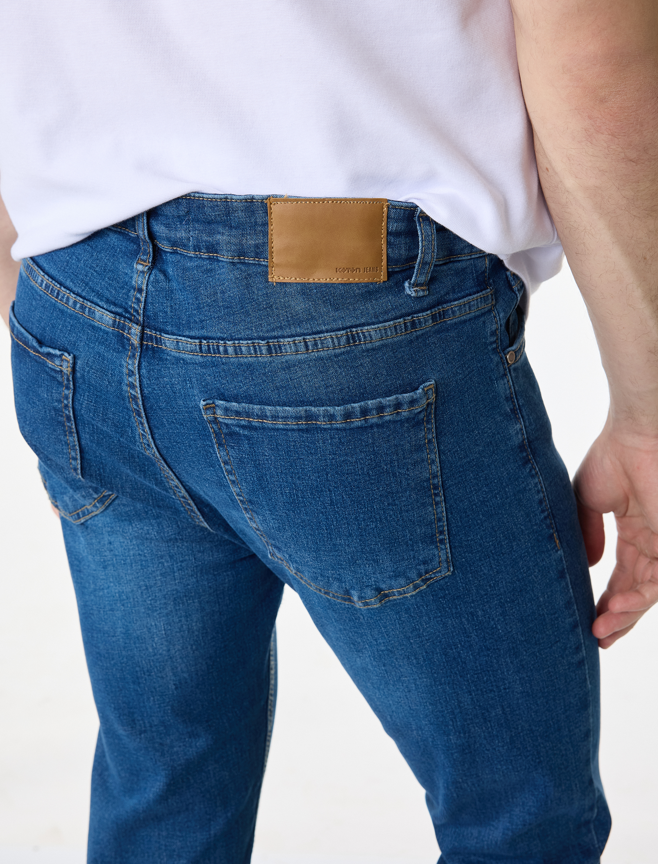   Normal Bel Pamuklu Skinny Fit Jean Pantolon - Michael Jean