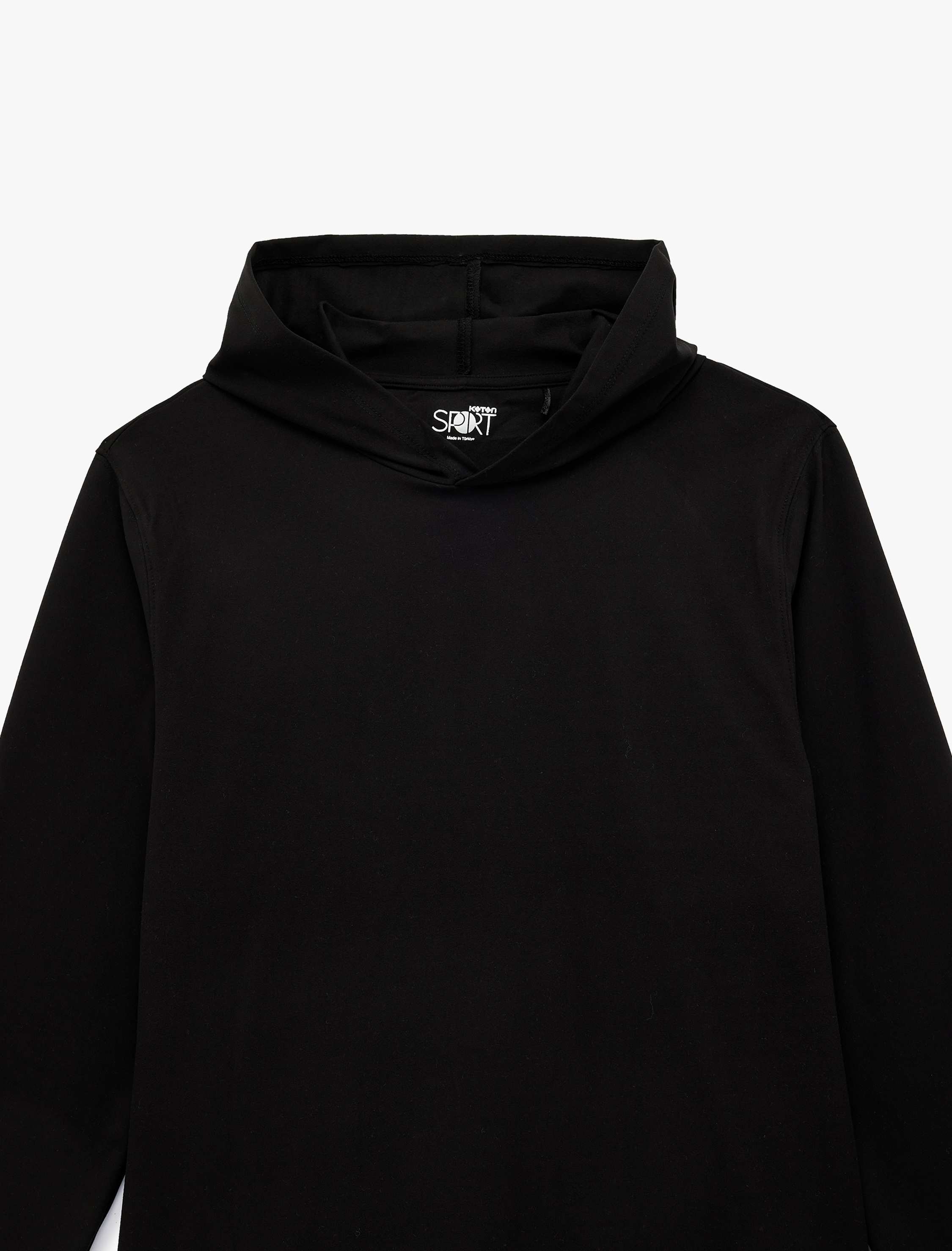   Regular Fit Uzun Kollu Kapşonlu Spor Sweatshirt