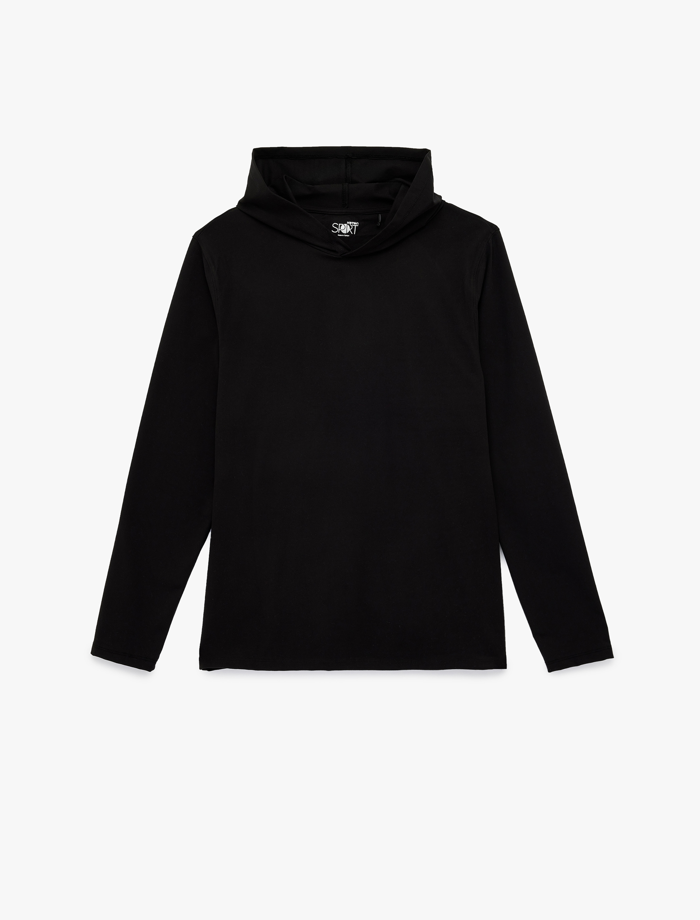   Regular Fit Uzun Kollu Kapşonlu Spor Sweatshirt