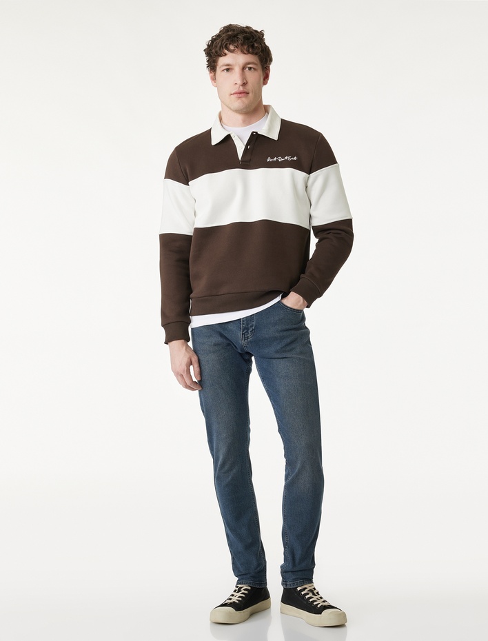  Normal Bel Pamuklu Skinny Jean Pantolon - Michael Jean