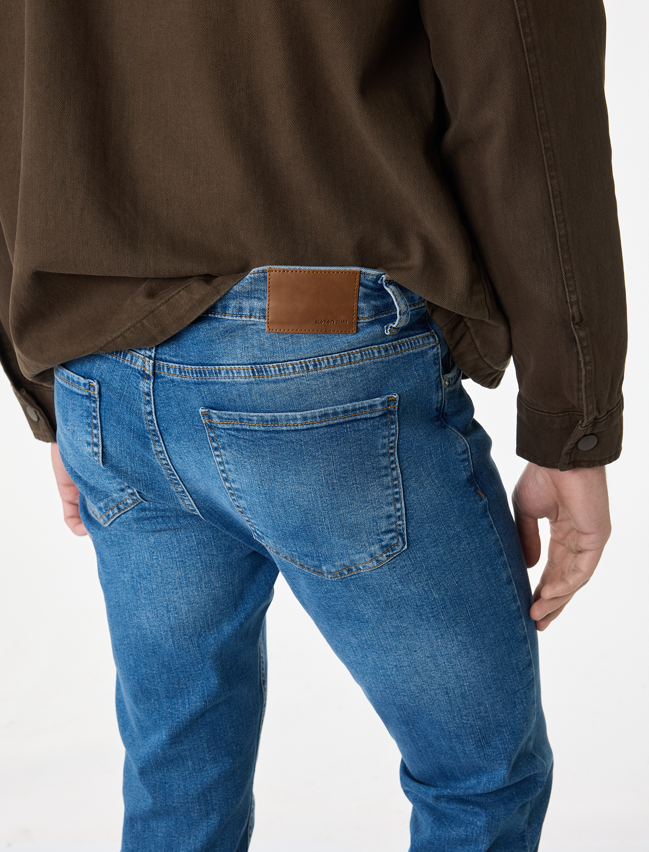   Normal Bel Pamuklu Skinny Jean Pantolon - Michael Jean