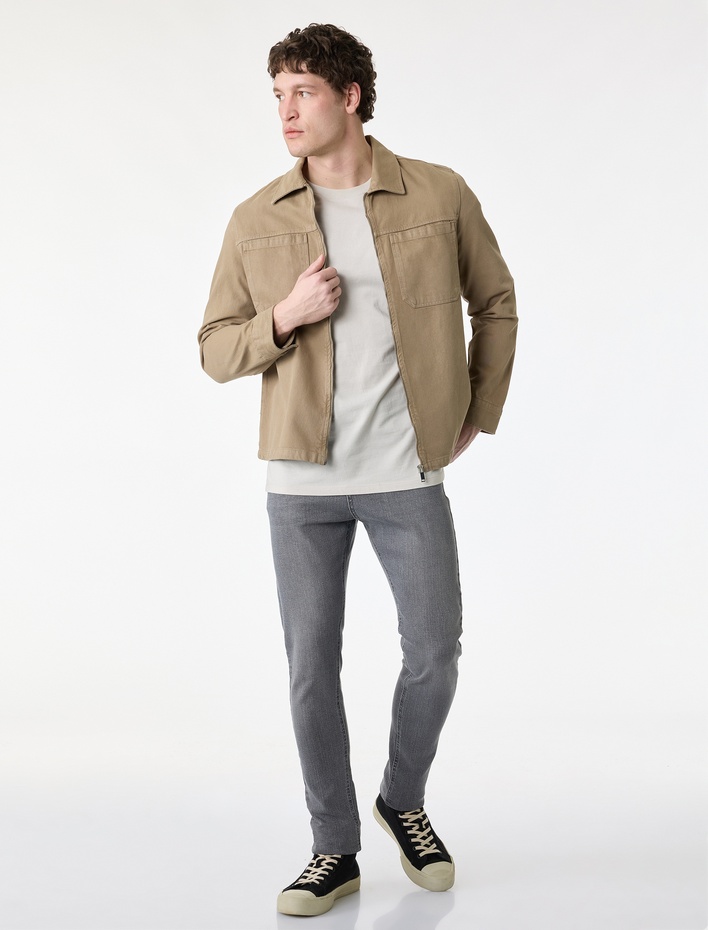  Normal Bel Pamuklu Skinny Fit Jean Pantolon - Michael Jean