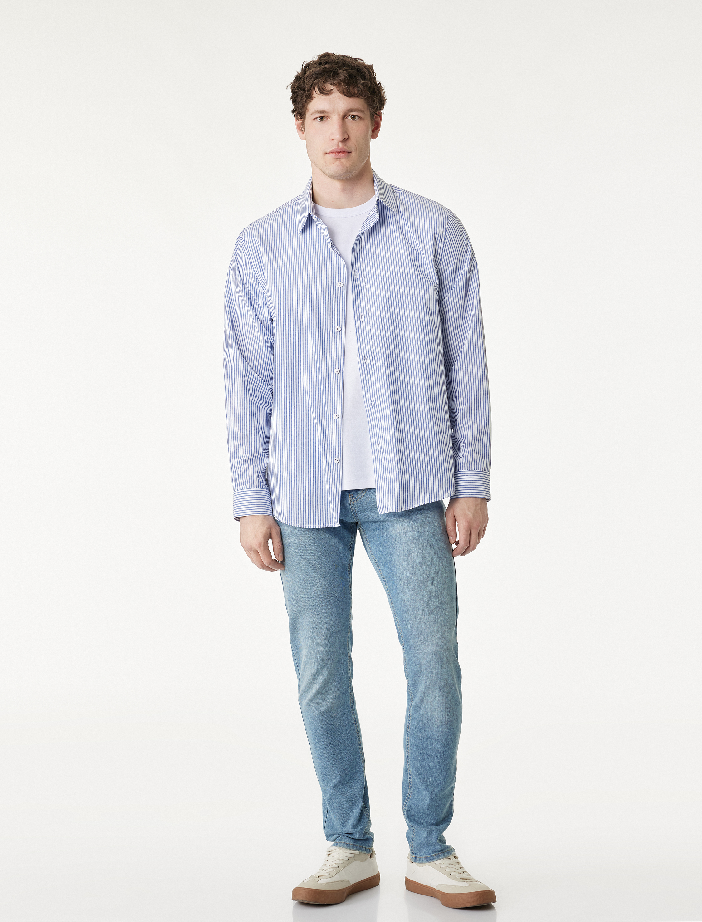   Normal Bel Pamuklu Skinny Fit Jean Pantolon - Michael Jean