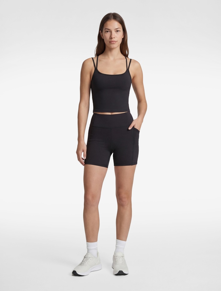  İp Askılı Sırt Detaylı Kolsuz Sporcu Sütyeni