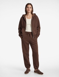 Fermuarlı Cep Detaylı Kapüşonlu Oversize Sweatshirt