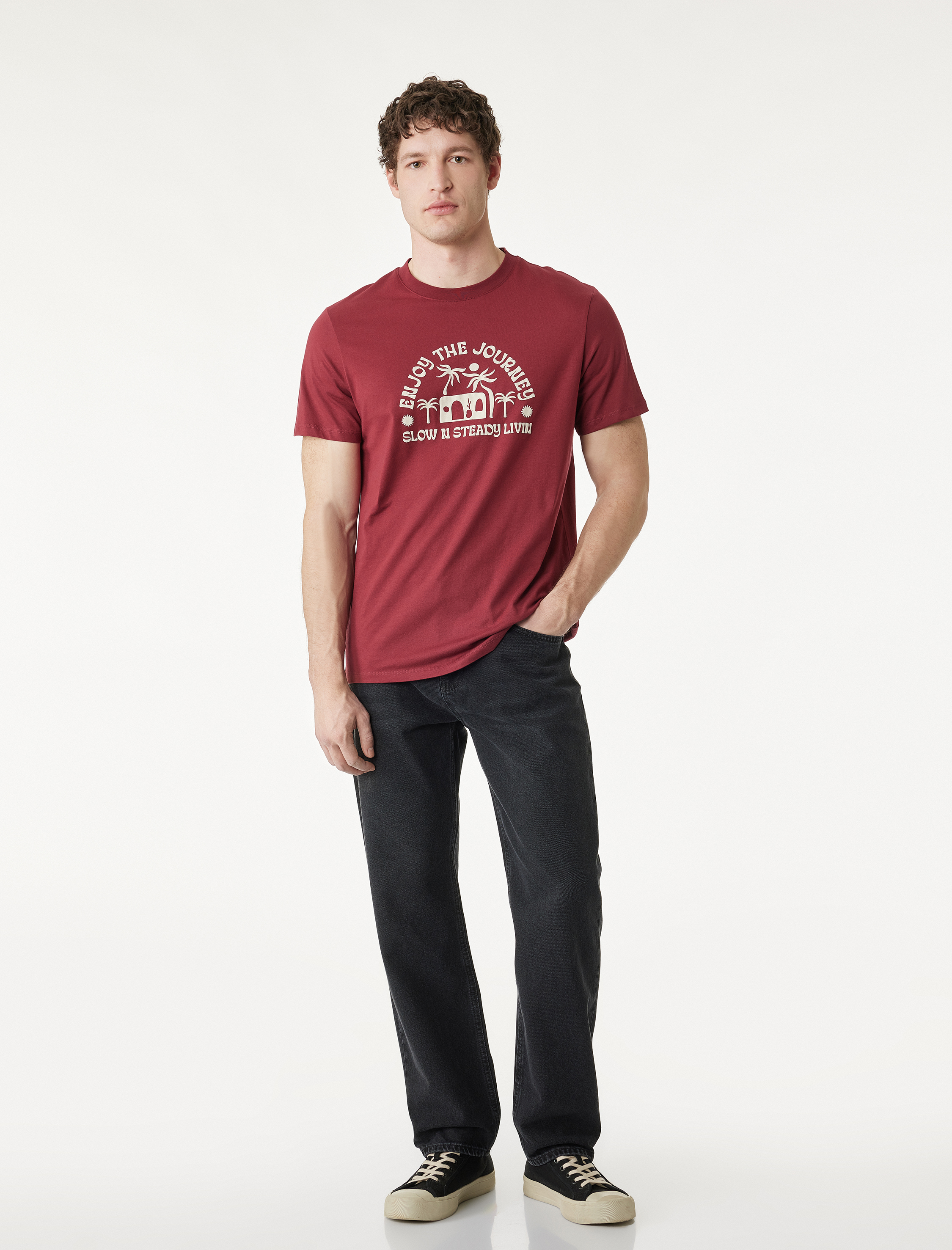   Pamuklu Normal Bel Vintage Straight Fit Jean Pantolon