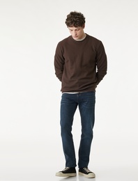 Normal Bel Slim Fit Pamuklu Jean Pantolon - Brad Jean