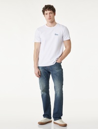 Pamuklu Düz Paça Normal Bel Straight Fit Jean Pantolon - Mark Jean