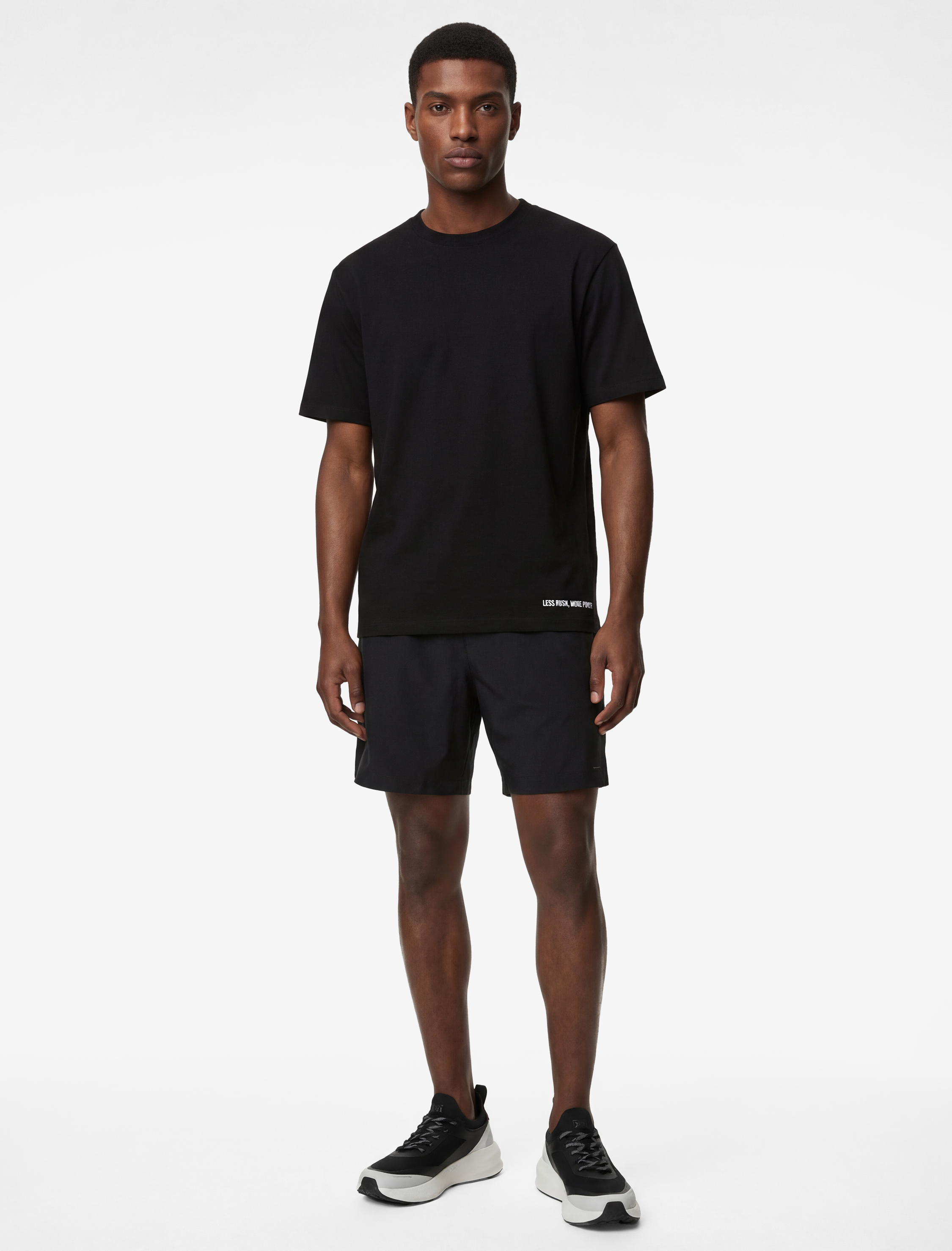   Bisiklet Yaka Rahat Kesim Viskon Karışımlı Kısa Kollu Baskılı Spor Tişört