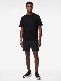 Bisiklet Yaka Rahat Kesim Viskon Karışımlı Kısa Kollu Baskılı Spor Tişört