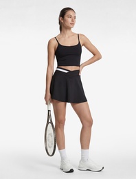 Kemer Detaylı Yüksek Bel Mini Spor Şort Etek