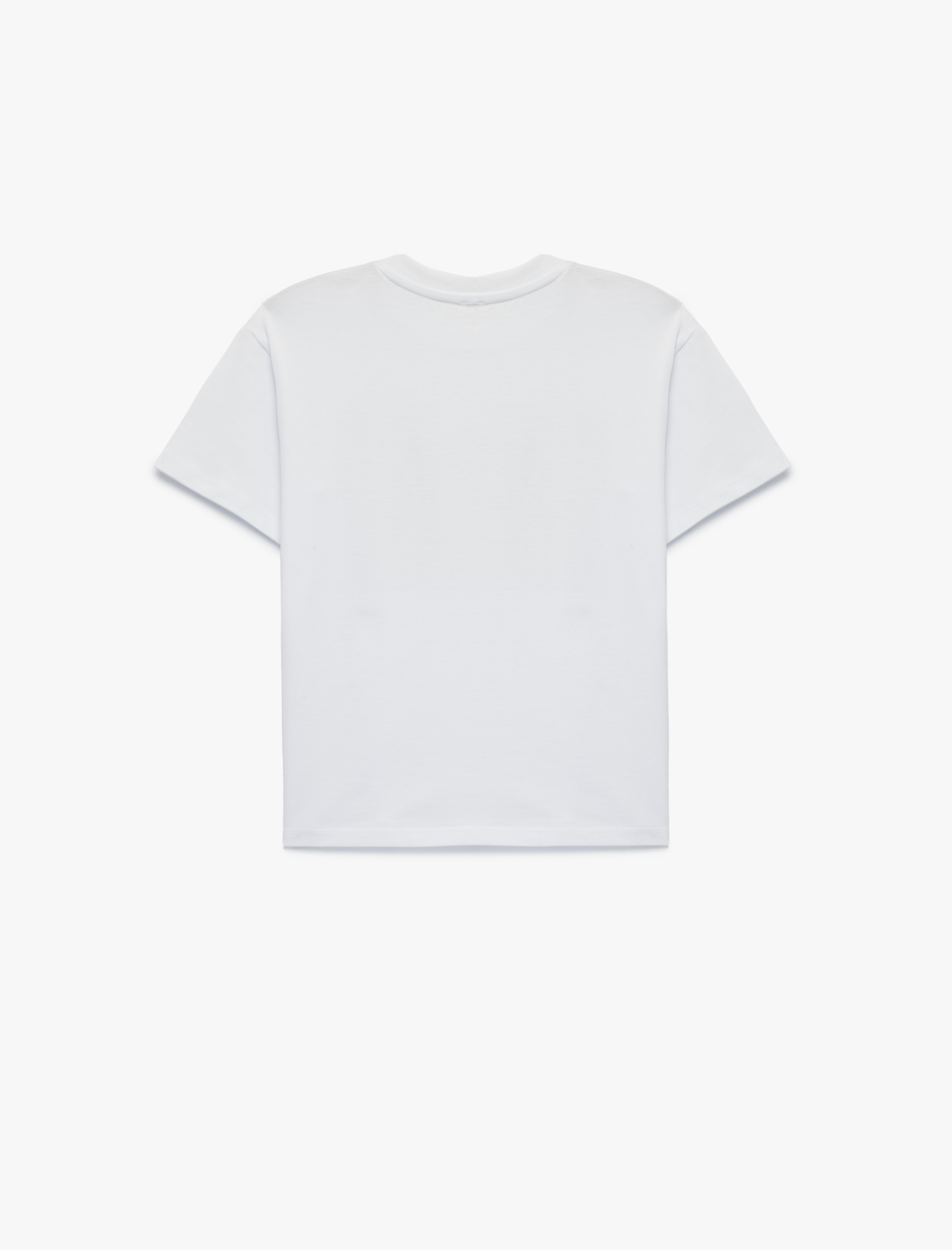  Erkek Çocuk Pamuklu Bisiklet Yaka Kısa Kollu Baskılı Tişört