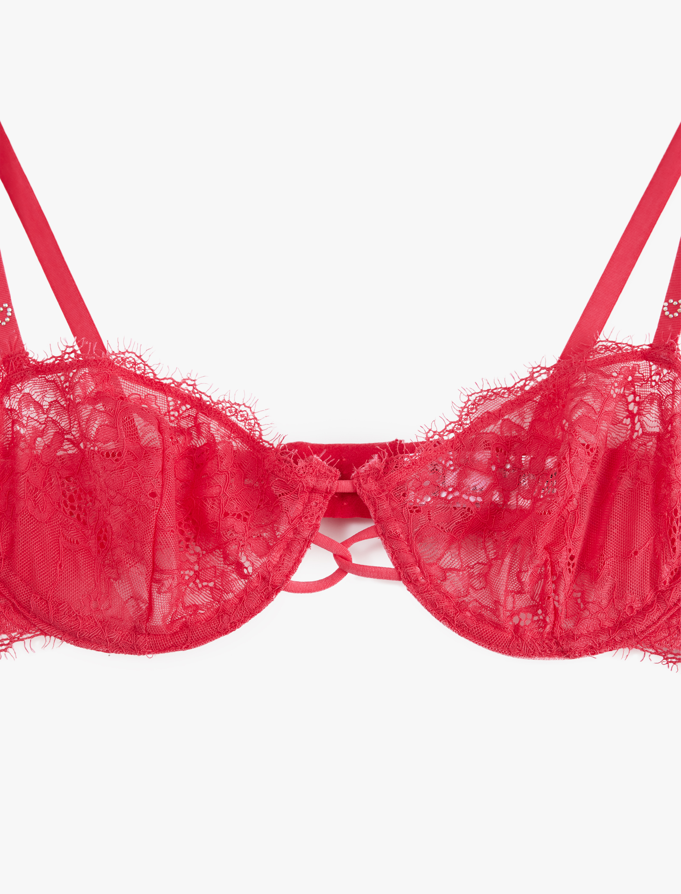   Rahat Kalıp Balenli Dolgusuz Dantelli Sütyen