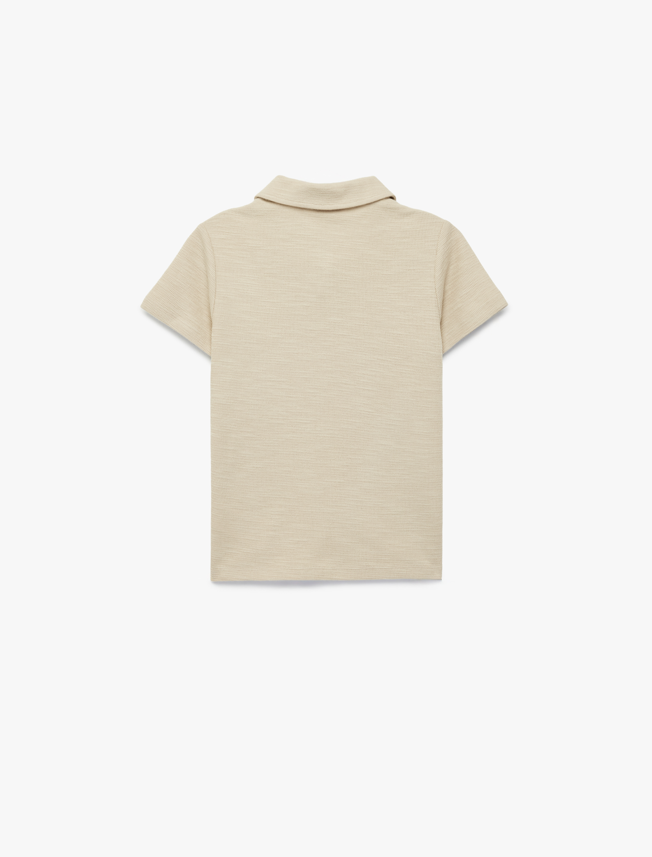  Erkek Çocuk Pamuklu Kısa Kollu Polo Yaka Tişört