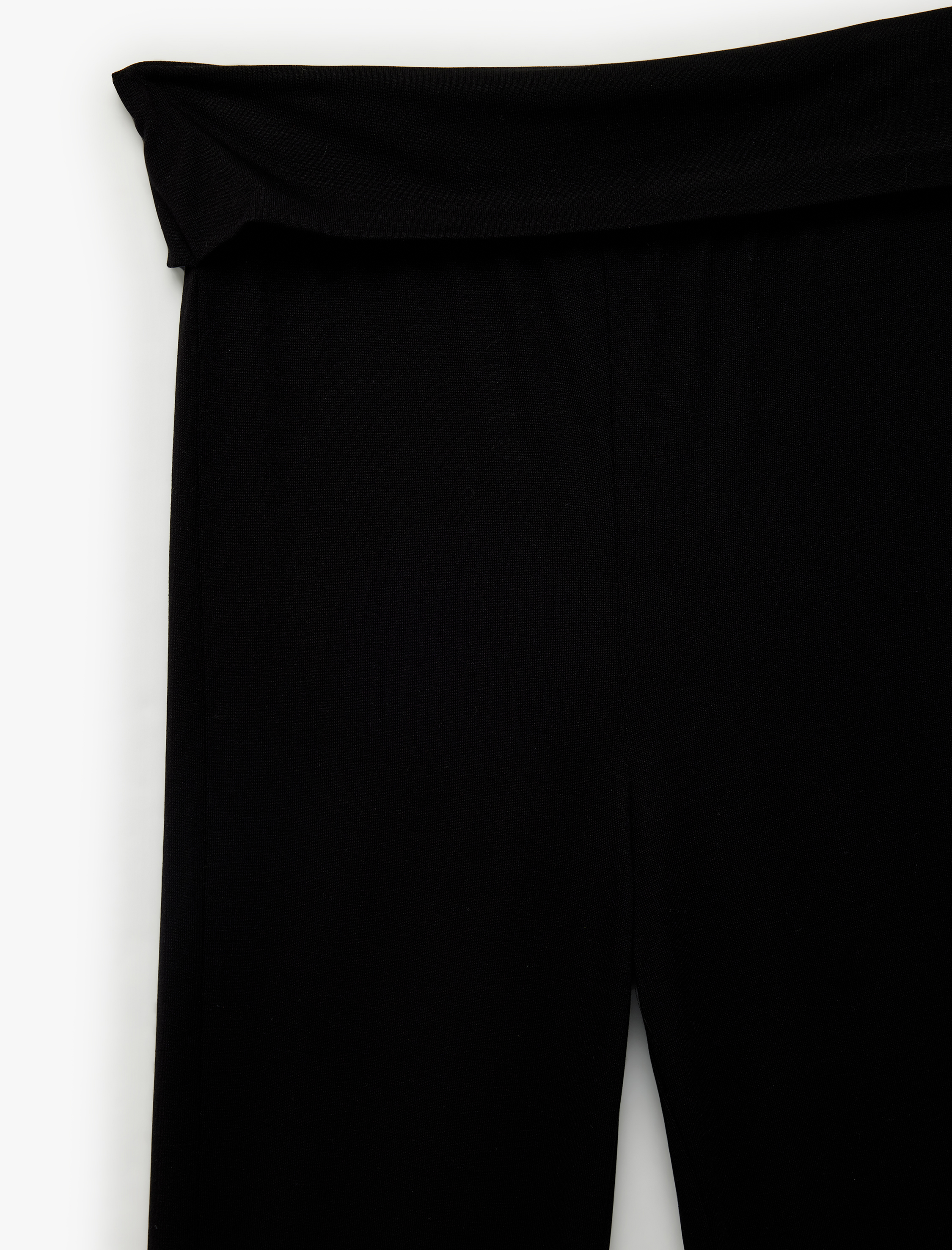  Kız Çocuk Viskon Slim Fit İspanyol Paça Tayt