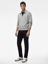 Normal Bel Cepli Slim Fit Jean Pantolon - Brad Jean