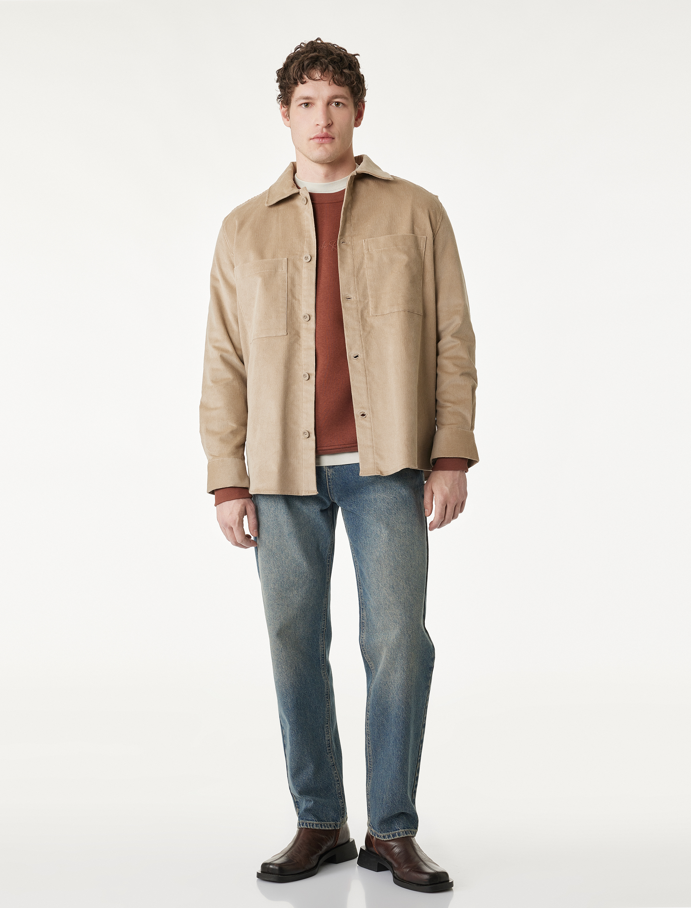   Normal Bel Vintage Straight Fit Jean Pantolon