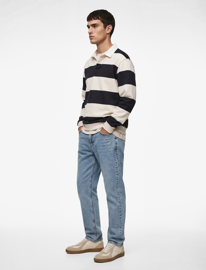  Normal Bel Pamuklu Regular Fit Tapered Jean Pantolon- Joe Jean