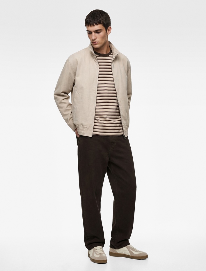  Regular Fit Beş Cepli Pamuklu Bol Baggy Jean Pantolon