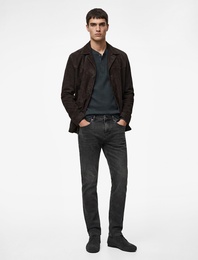 Düğmeli Cep Detaylı Normal Bel Slim Fit Jean Pantolon - Brad Jean