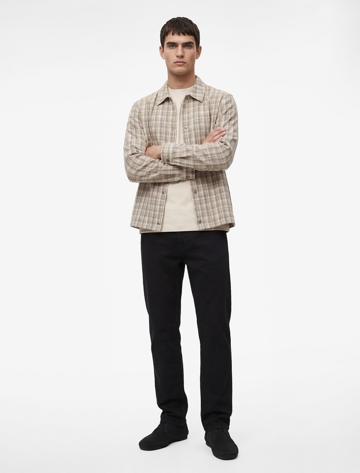  Düğmeli Cep Detaylı Normal Bel Slim Fit Jean Pantolon - Brad Jean