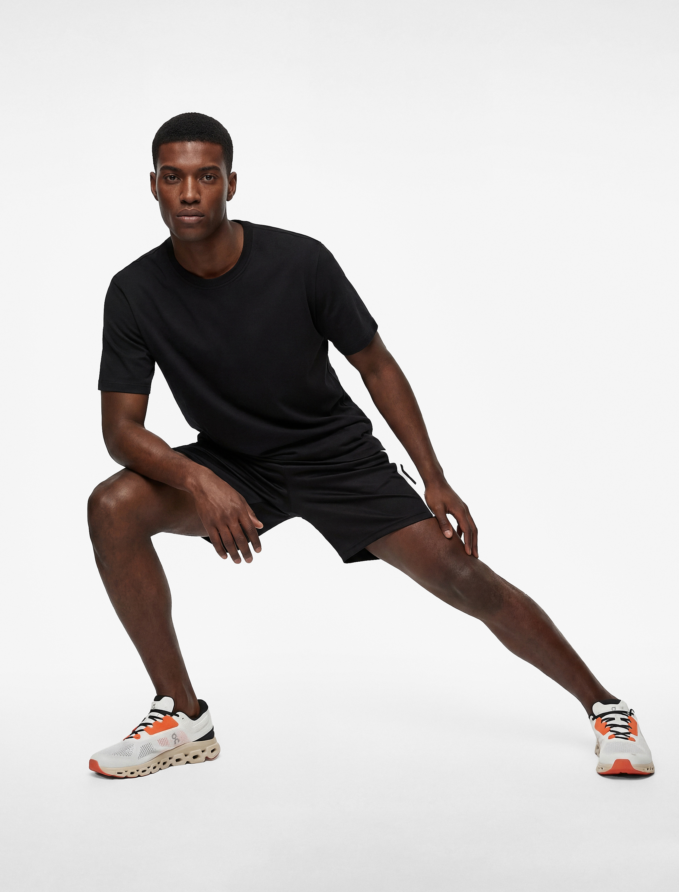   Regular Fit Kısa Kollu Bisiklet Yaka Pamuklu Basic Spor Tişört