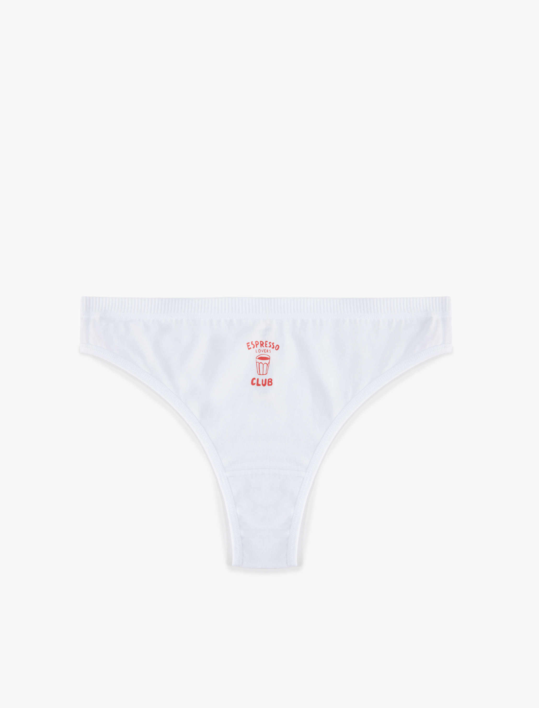   Pamuklu Rahat Kalıp Baskılı Brazilian Külot