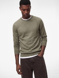 Uzun Kollu Bisiklet Yaka Basic Triko Kazak