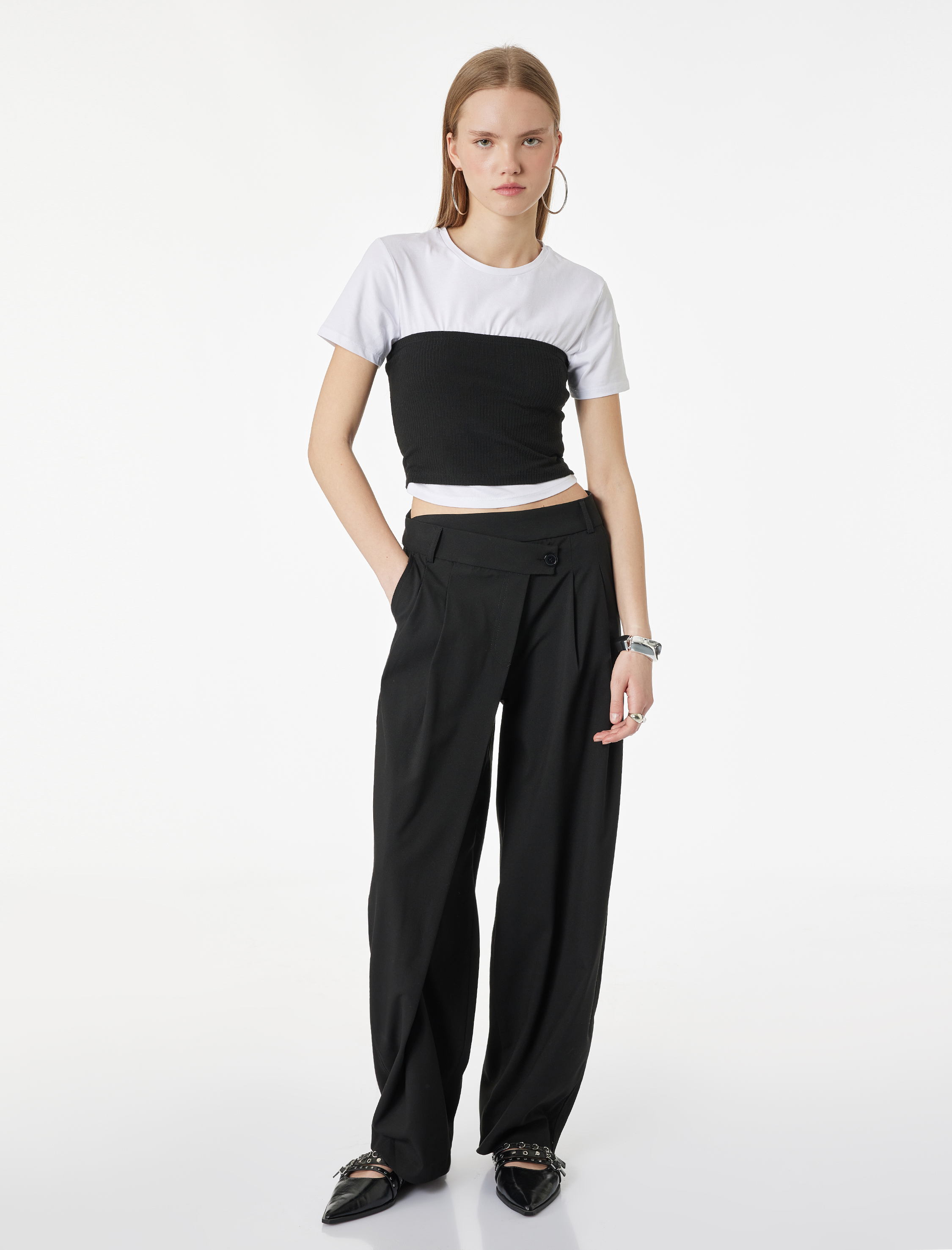   Slim Fit Kısa Kollu Bisiklet Yaka Spor Tişört