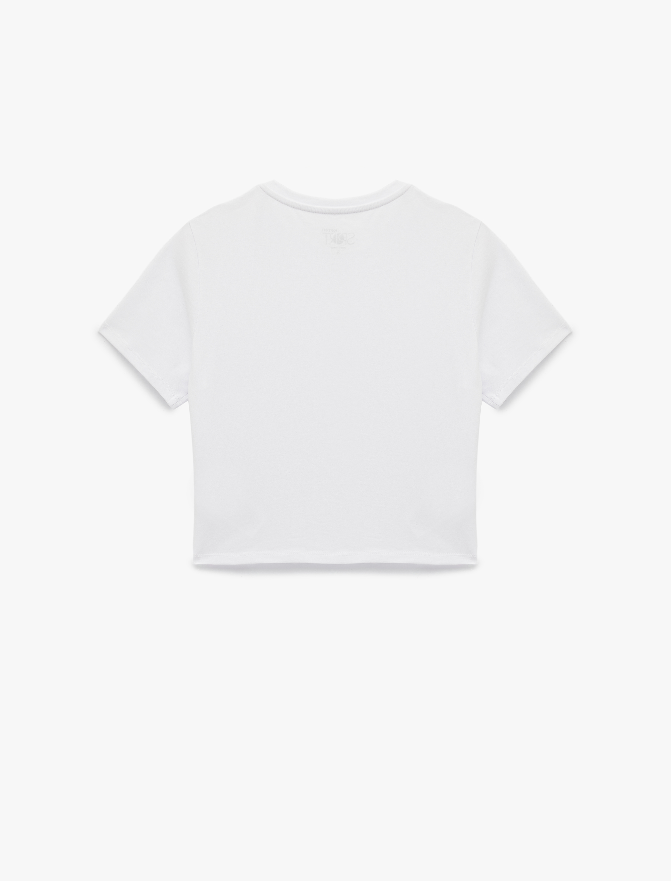   Slim Fit Kısa Kollu Bisiklet Yaka Spor Tişört