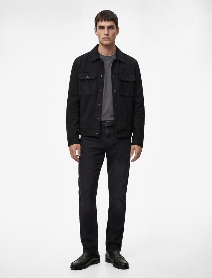  Pamuklu Normal Bel Slim Fit Jean Pantolon - Brad Jean