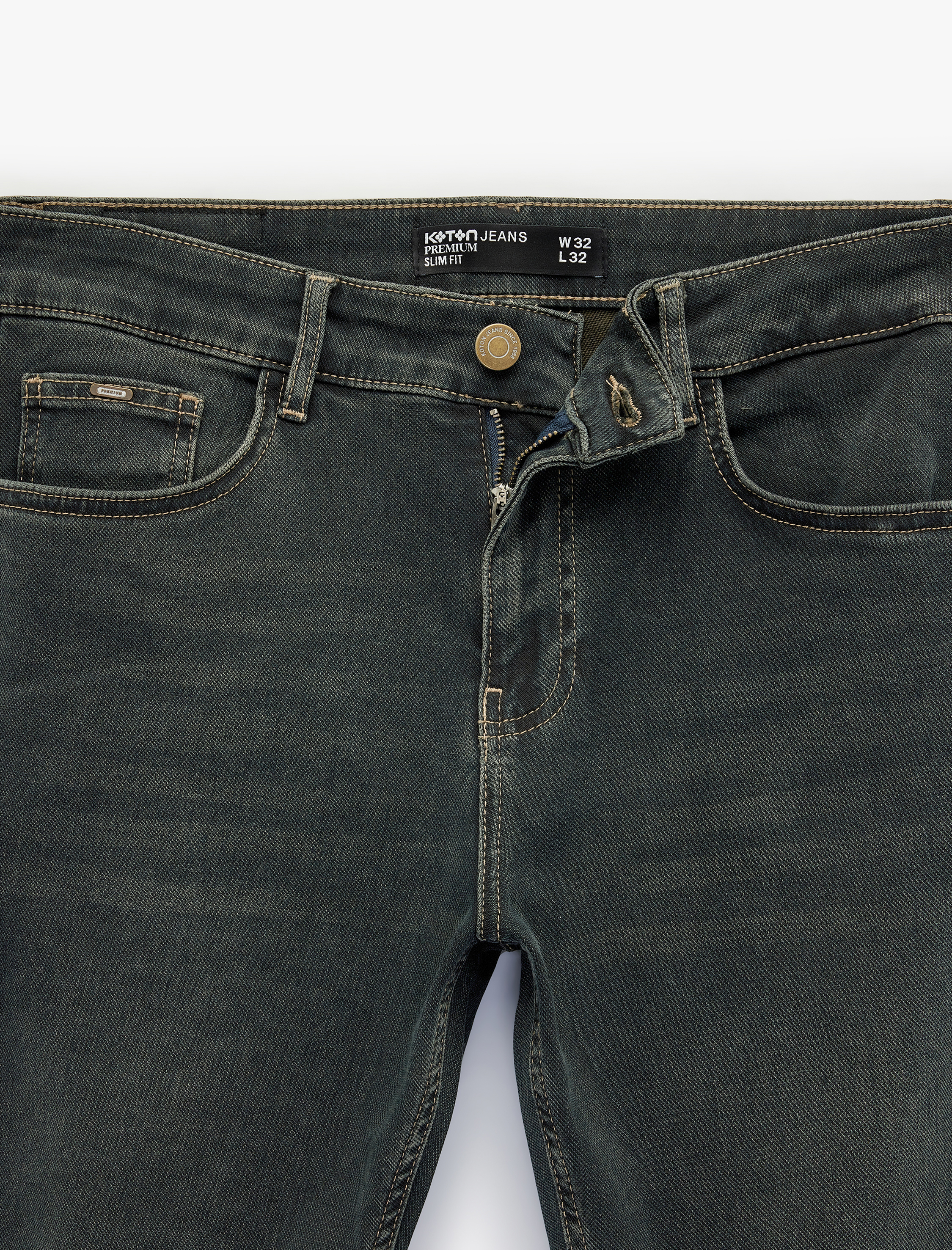   Pamuklu Slim Fit Jean Pantolon - Brad Jean