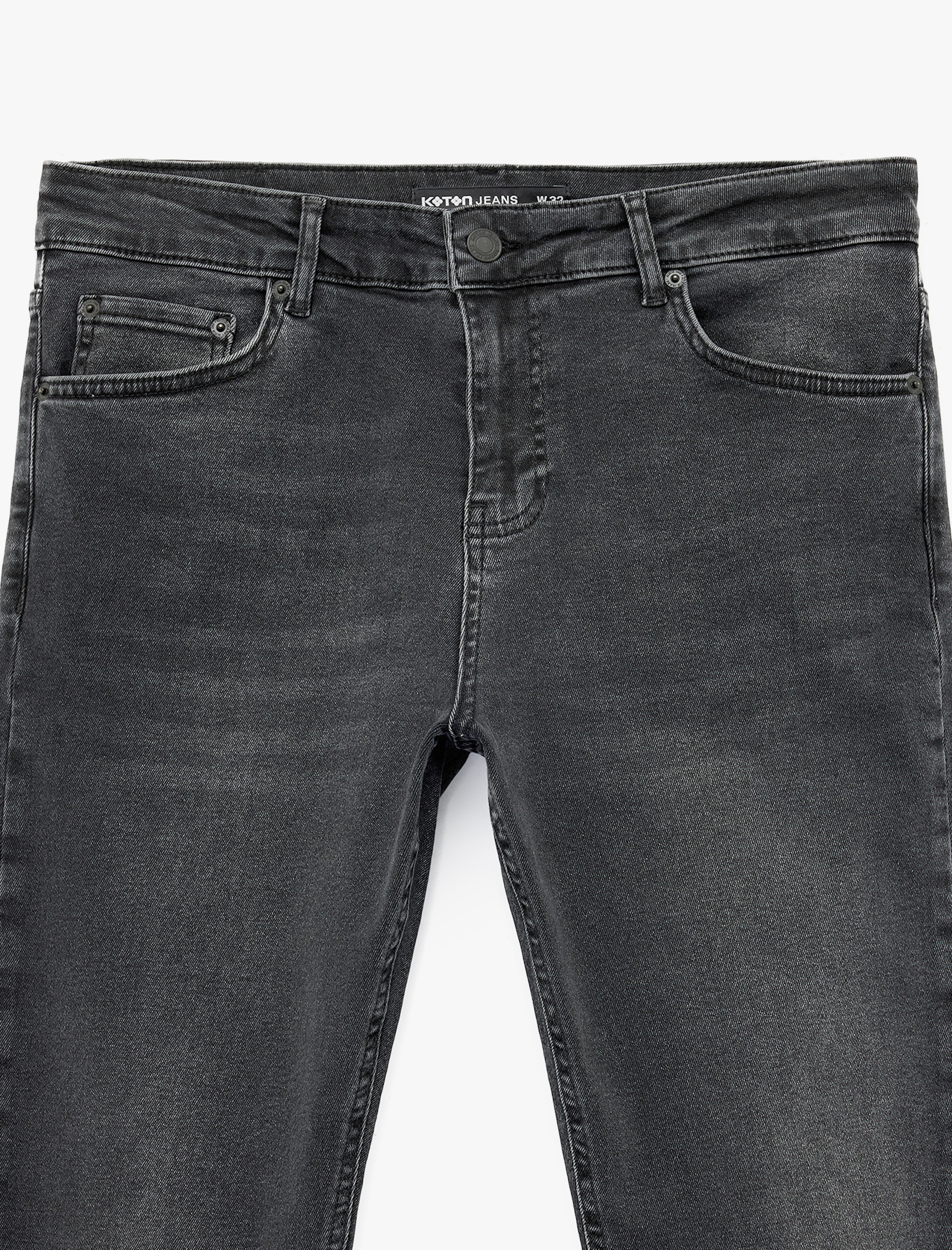   Normal Bel Pamuklu Super Skinny Fit Jean Pantolon - Justin Jean