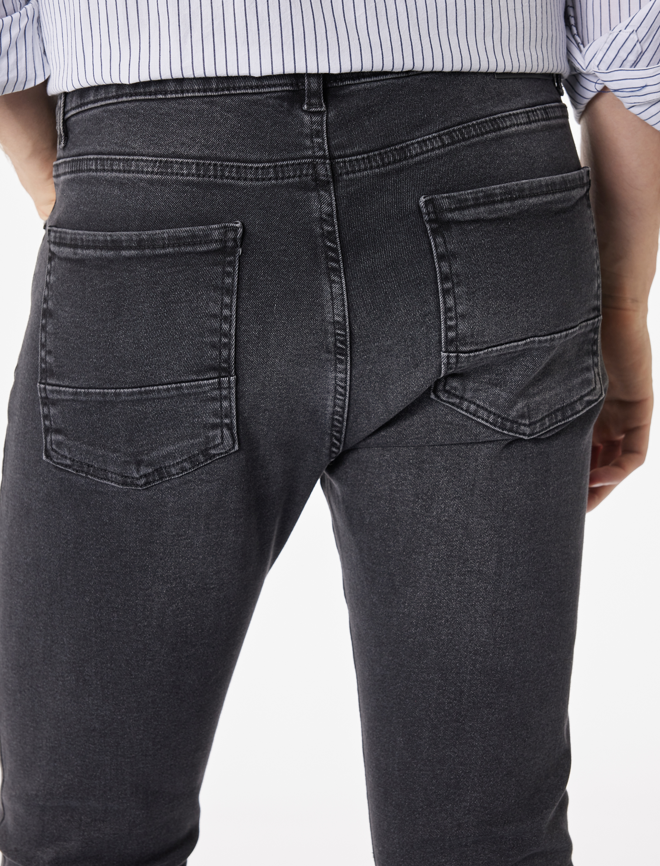   Normal Bel Pamuklu Super Skinny Fit Jean Pantolon - Justin Jean