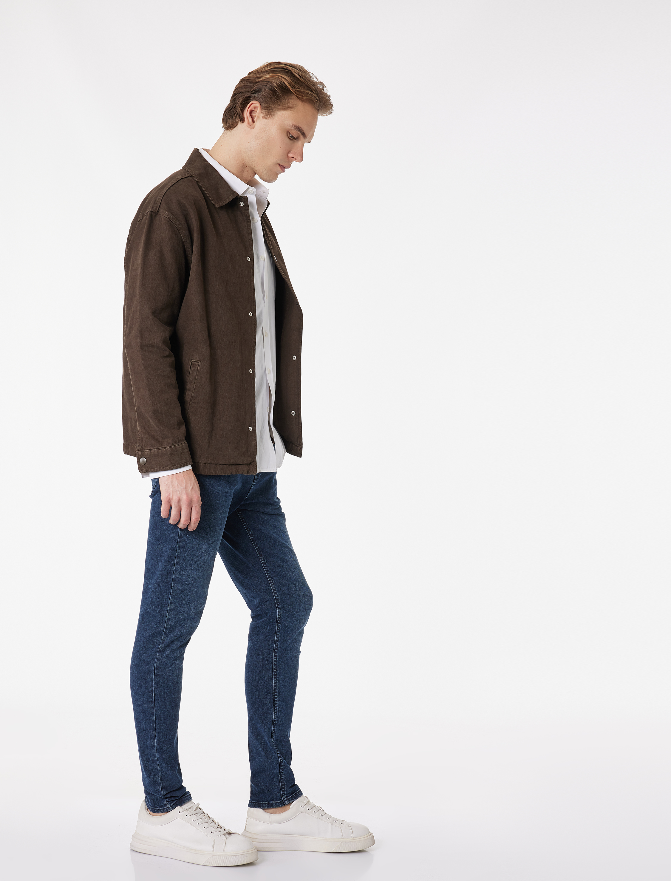   Pamuklu Normal Bel Skinny Fit Jean Pantolon - Michael Jean