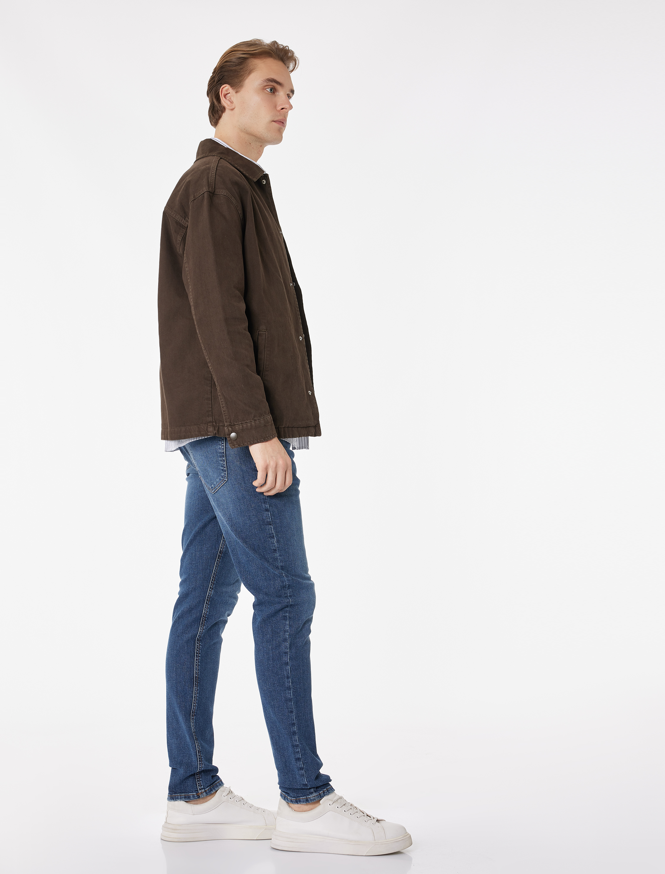   Normal Bel Slim Fit Jean Pantolon - Brad Jean