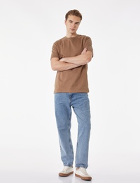 Normal Bel 90's Straight Fit Jean Pantolon - Korban Jean