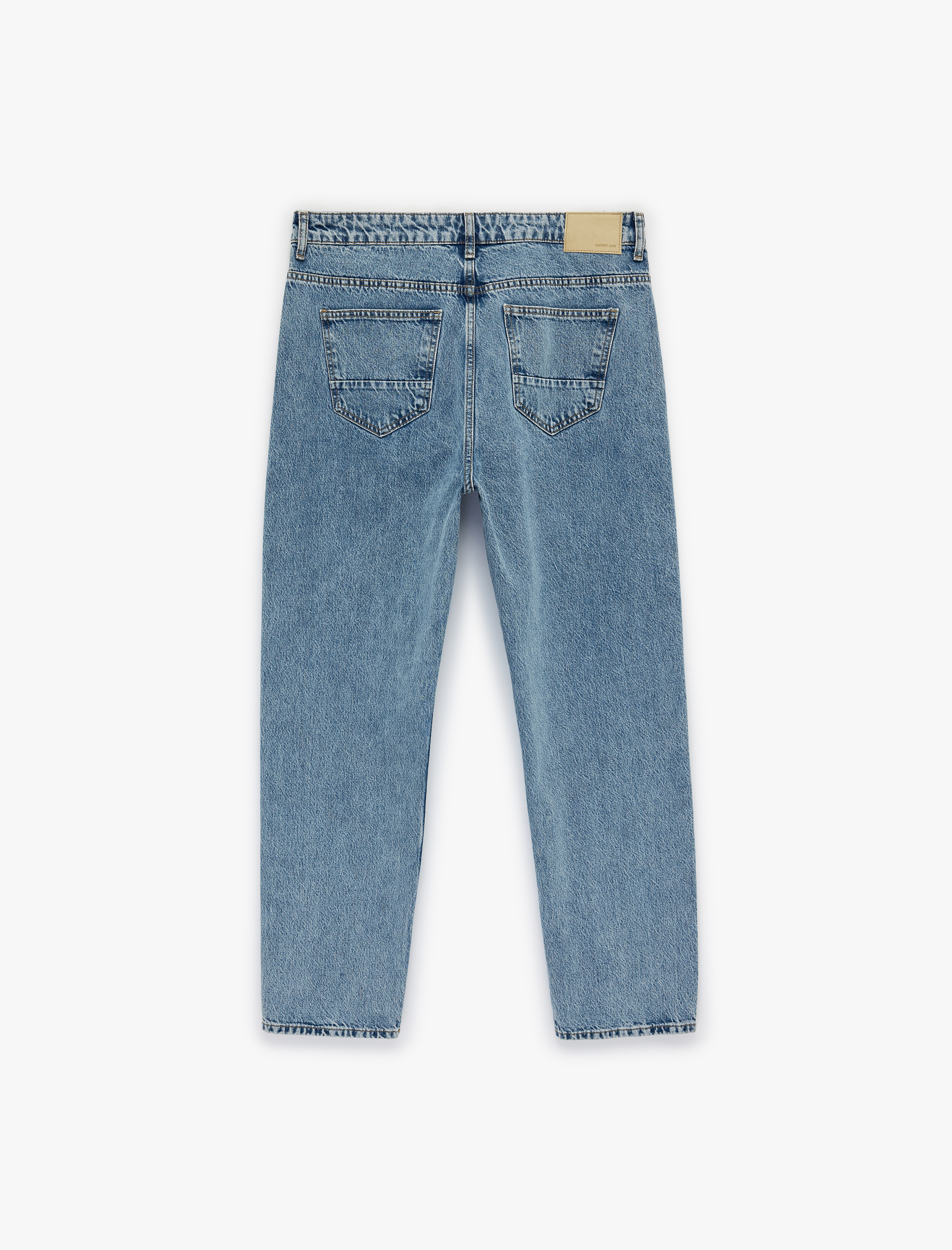   Normal Bel 90's Straight Fit Jean Pantolon - Korban Jean