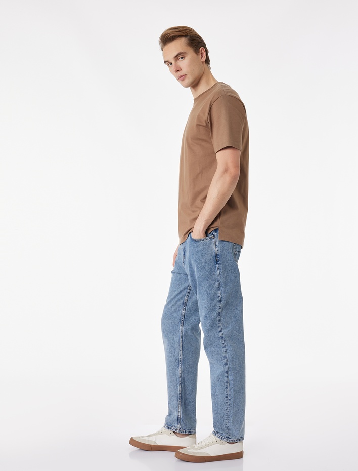  Normal Bel 90's Straight Fit Jean Pantolon - Korban Jean